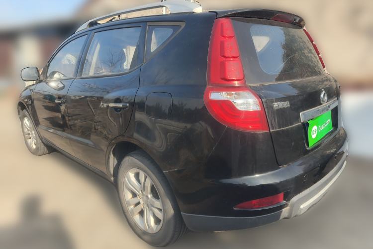 Used Geely Auto GX7 2015 Classic Edition 1.8L Manual Elite Model China IV Rear Left 45 Deg