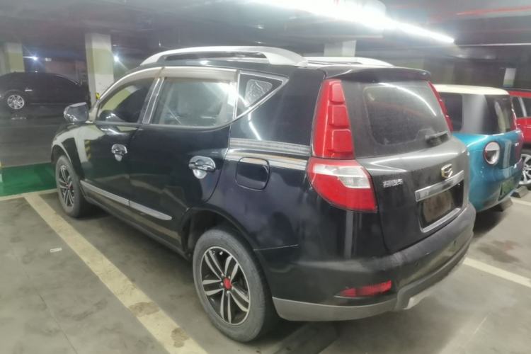 Used Geely Auto GX7 2015 Classic Edition 1.8L Manual New Urban Upgrade Version China IV Standard Rear Left 45 Deg
