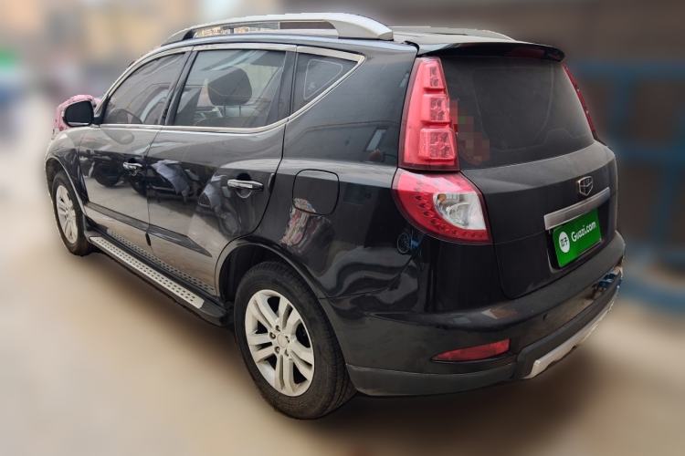 Used Geely Auto GX7 2015 Classic Edition 1.8L Manual New Urban Model China IV Rear Left 45 Deg