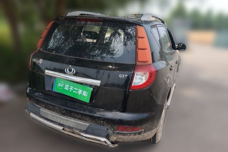 Used Geely Auto GX7 2015 Classic Edition 1.8L Manual Elite Model China IV Rear Right 45 Deg