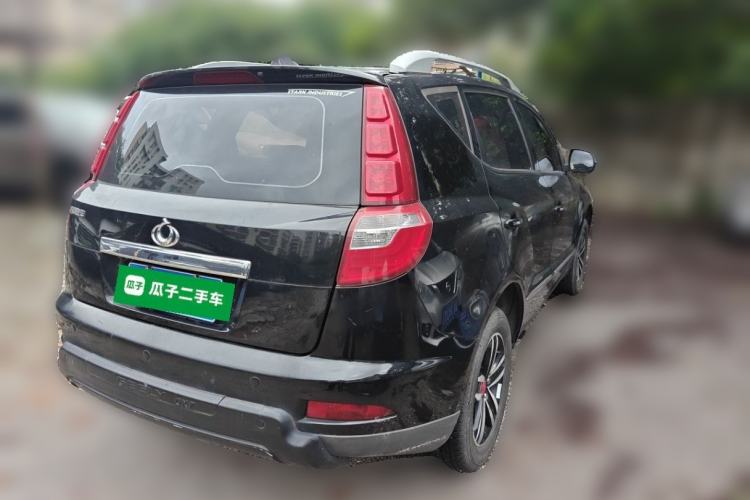 Used Geely Auto GX7 2015 Classic Edition 1.8L Manual Elite Model China V Standard Rear Right 45 Deg