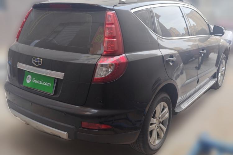 Used Geely Auto GX7 2015 Classic Edition 1.8L Manual New Urban Model China IV Rear Right 45 Deg