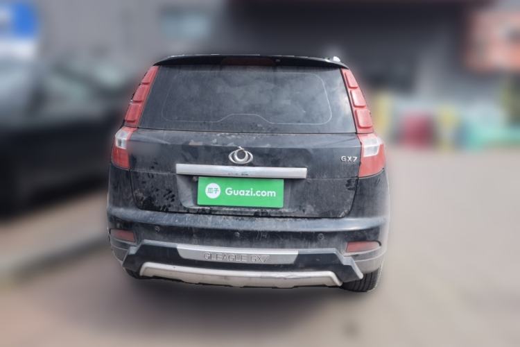 Used Geely Auto GX7 2015 Classic Edition 1.8L Manual Elite Model China V Standard Rear