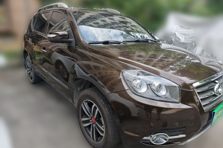 Used Geely Auto GX7 2015 Classic Edition 1.8L Manual Elite Model China V Standard Front Right 45 Deg