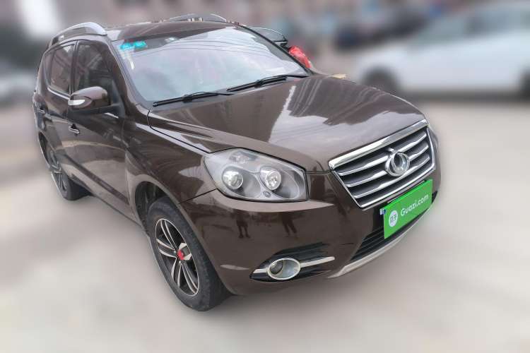 Used Geely Auto GX7 2015 Classic Edition 1.8L Manual Elite Model China V Standard Front Right 45 Deg