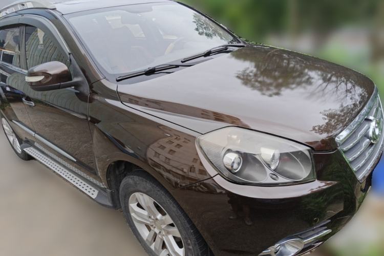 Used Geely Auto GX7 2015 Classic Edition 1.8L Manual Elite Model China IV Front Right 45 Deg