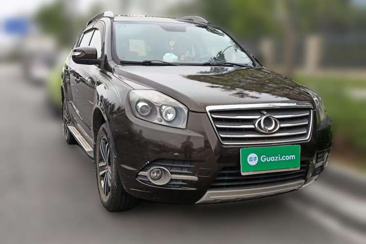 Used Geely Auto GX7 2015 Classic Edition 1.8L Manual Elite Model China V Standard Front Right 45 Deg