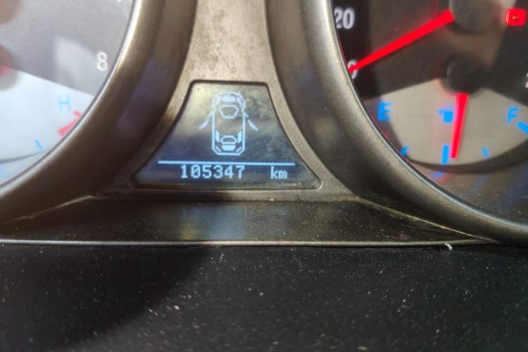 Used Geely Auto GX7 2015 Classic Edition 1.8L Manual – Exclusive for Online Retailers – China IV Standard Odometer Close Up