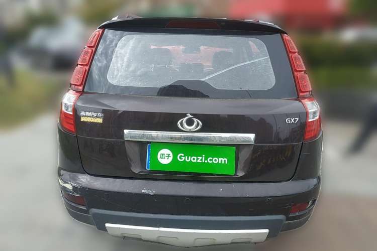 Used Geely Auto GX7 2015 Classic Edition 1.8L Manual Elite Model China V Standard Rear