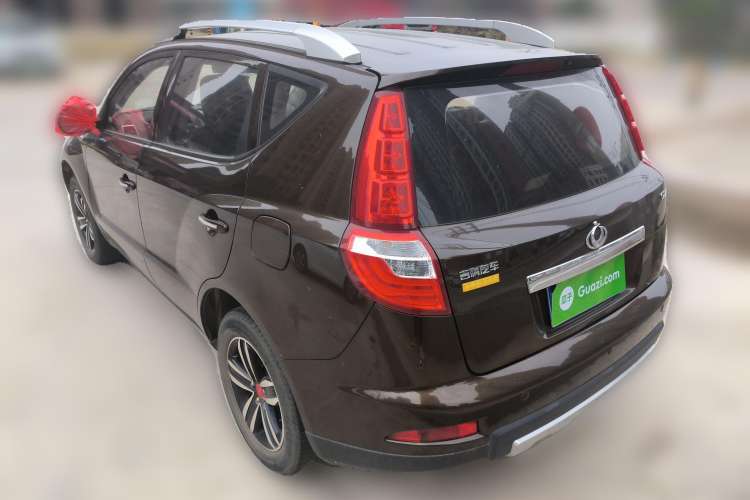 Used Geely Auto GX7 2015 Classic Edition 1.8L Manual Elite Model China V Standard Rear Left 45 Deg