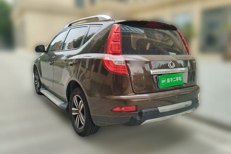 Used Geely Auto GX7 2015 Classic Edition 1.8L Manual Urban Model China IV Rear Left 45 Deg