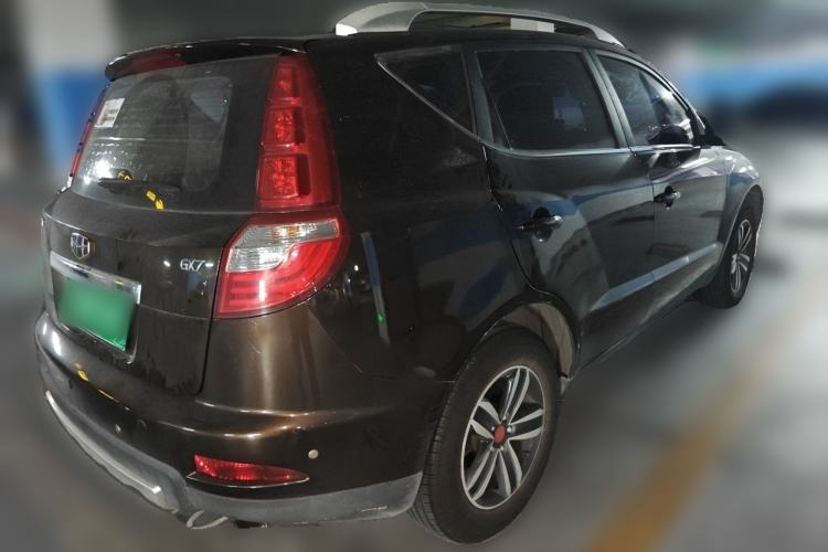 Used Geely Auto GX7 2015 Sports Edition 2.0L Automatic Luxury Upgrade Version China V Standard Rear Right 45 Deg