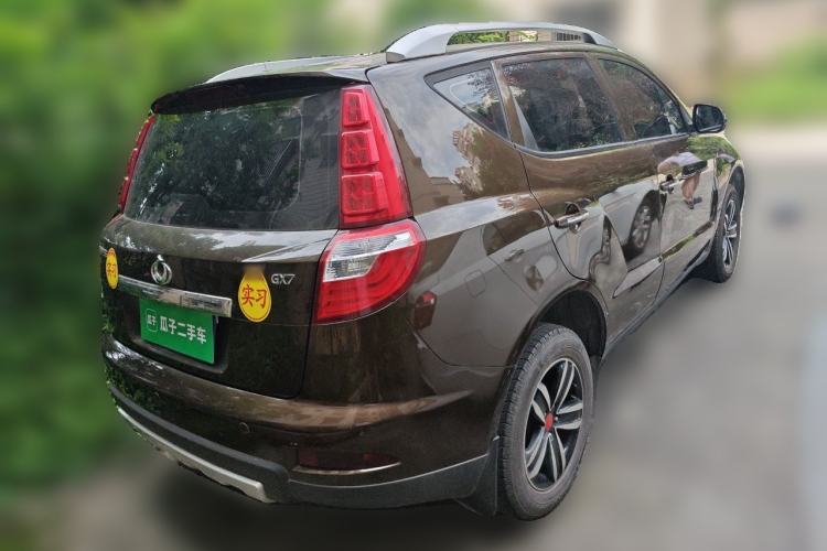Used Geely Auto GX7 2015 Classic Edition 1.8L Manual Elite Model China V Standard Rear Right 45 Deg