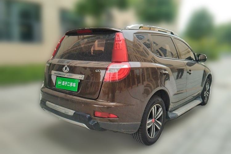 Used Geely Auto GX7 2015 Classic Edition 1.8L Manual Urban Model China IV Rear Right 45 Deg