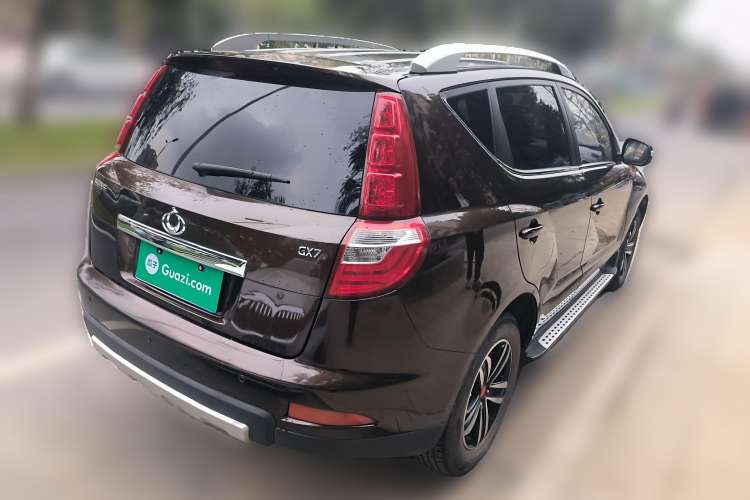 Used Geely Auto GX7 2015 Sports Edition 2.0L Automatic Prestige Model Rear Right 45 Deg