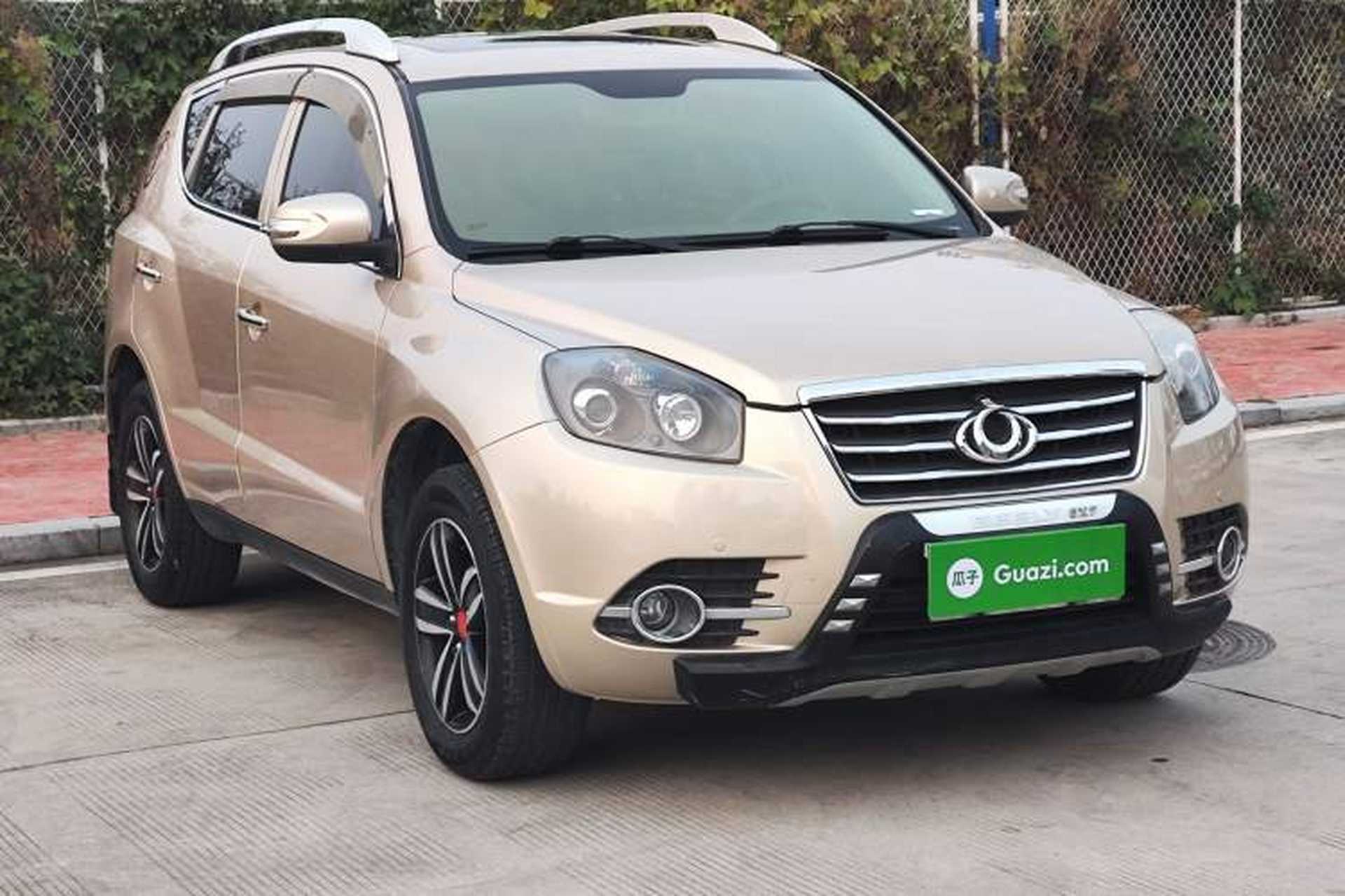 Used Geely Auto GX7 2015 Classic Edition 1.8L Manual Elite Model China V Standard Front Right 45 Deg