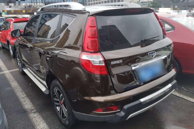 Used Geely Auto GX7 2015 Sports Edition 2.0L Automatic Luxury Upgrade Version China V Standard Rear Left 45 Deg