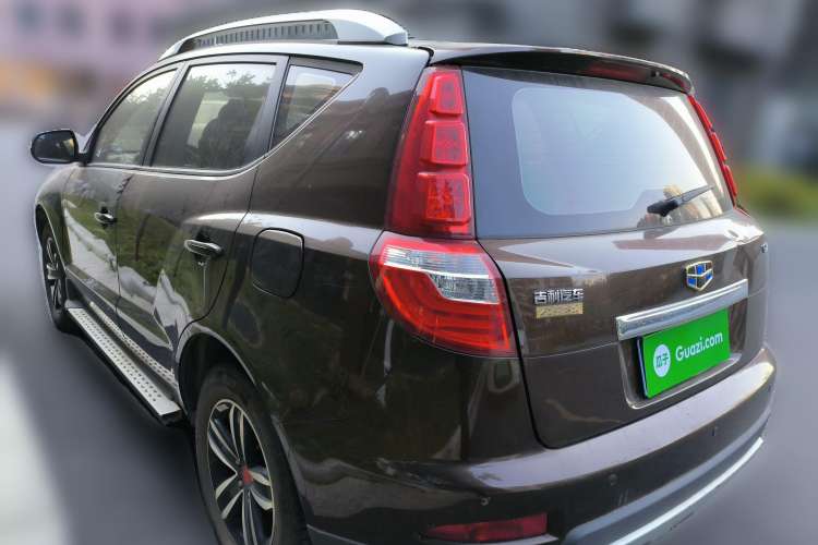 Used Geely Auto GX7 2015 Sports Edition 2.0L Automatic Prestige Model Rear Left 45 Deg