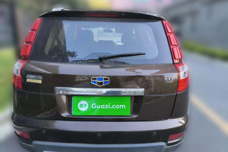 Used Geely Auto GX7 2015 Sports Edition 2.0L Automatic Prestige Model Rear
