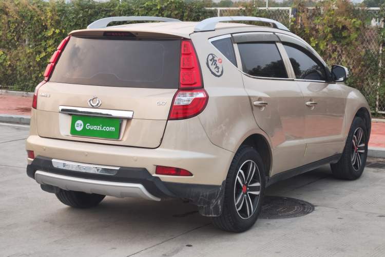 Used Geely Auto GX7 2015 Classic Edition 1.8L Manual Elite Model China V Standard Rear Right 45 Deg
