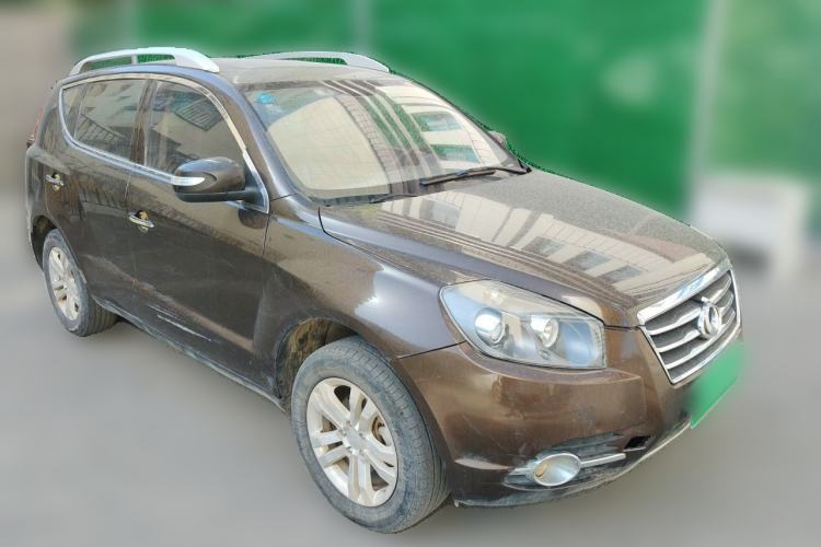 Used Geely Auto GX7 2015 Classic Edition 1.8L Manual Elite Model China IV Front Right 45 Deg