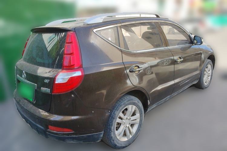 Used Geely Auto GX7 2015 Classic Edition 1.8L Manual Elite Model China IV Rear Right 45 Deg
