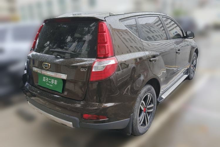 Used Geely Auto GX7 2015 Sports Edition 2.0L Automatic Luxury Upgrade Version China V Standard Rear Right 45 Deg