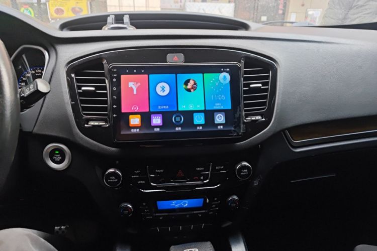 Used Geely Auto GX7 2015 Sports Edition 2.0L Automatic Prestige Model Audio And AC Panel