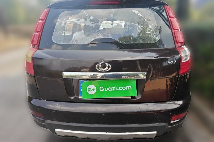 Used Geely Auto GX7 2015 Classic Edition 1.8L Manual Elite Model China V Standard Rear