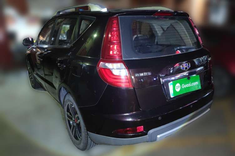 Used Geely Auto GX7 2015 Sports Edition 2.0L Automatic Luxury Upgrade Version China V Standard Rear Left 45 Deg