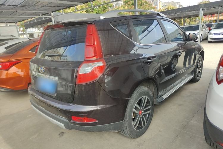 Used Geely Auto GX7 2015 Sports Edition 2.0L Automatic Luxury Upgrade Version China V Standard Rear Right 45 Deg