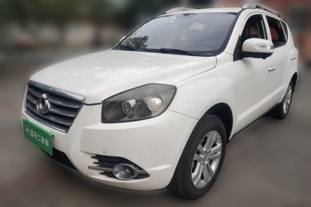 Used Geely Auto GX7 2015 Classic Edition 1.8L Manual Urban Model China V Standard