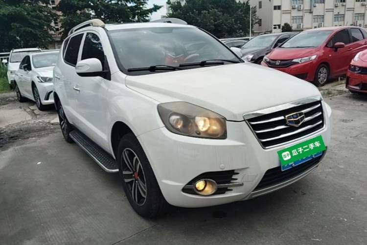 Used Geely Auto GX7 2015 Classic Edition 1.8L Manual Elite Model China V Standard Exterior 1