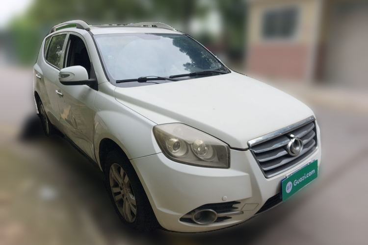 Used Geely Auto GX7 2015 Classic Edition 1.8L Manual Elite Model China IV Front Right 45 Deg