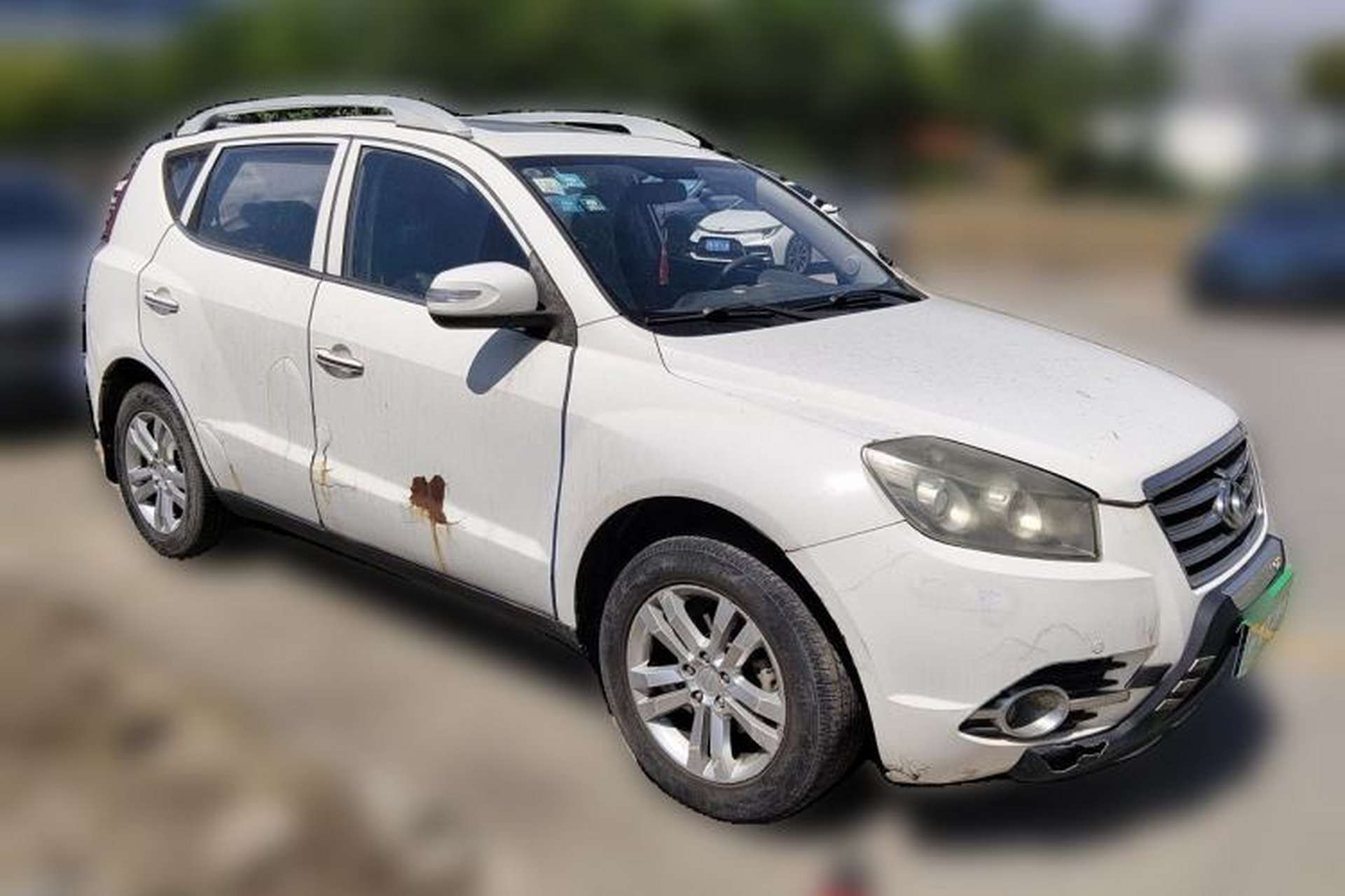 Used Geely Auto GX7 2015 Classic Edition 1.8L Manual Elite Model China IV Front Right 45 Deg