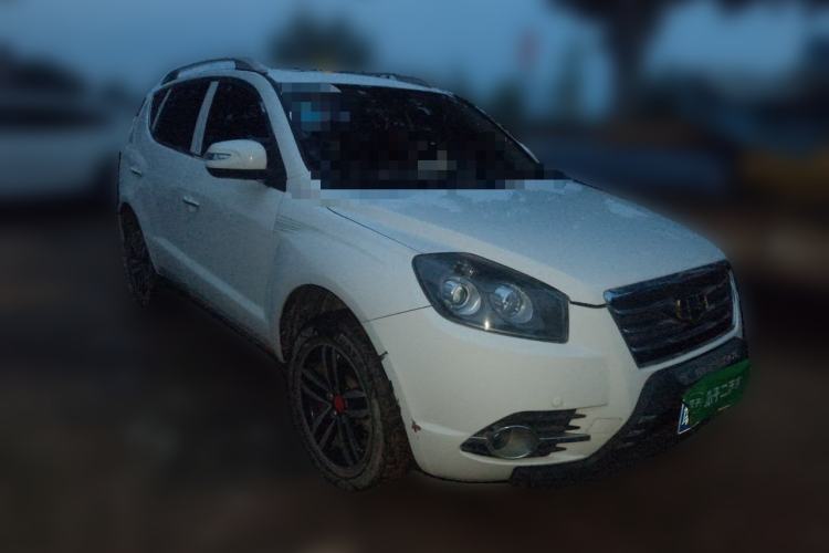Used Geely Auto GX7 2015 Classic Edition 1.8L Manual Elite Model China V Standard Front Right 45 Deg
