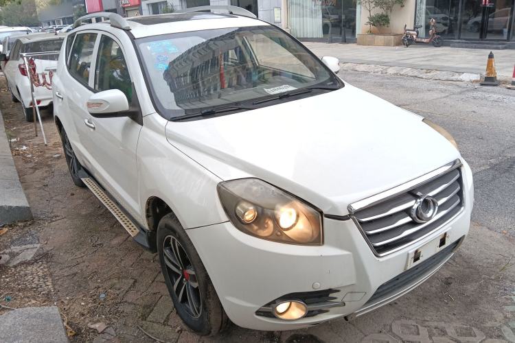 Used Geely Auto GX7 2015 Classic Edition 1.8L Manual Elite Model China V Standard Front Right 45 Deg