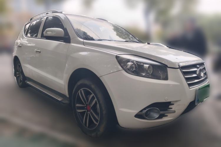 Used Geely Auto GX7 2015 Classic Edition 1.8L Manual Elite Model China V Standard Front Right 45 Deg