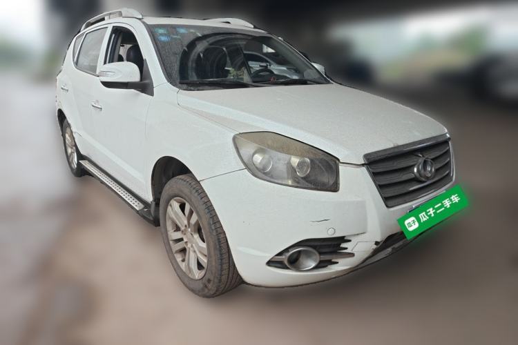 Used Geely Auto GX7 2015 Classic Edition 1.8L Manual Elite Model China IV Front Right 45 Deg