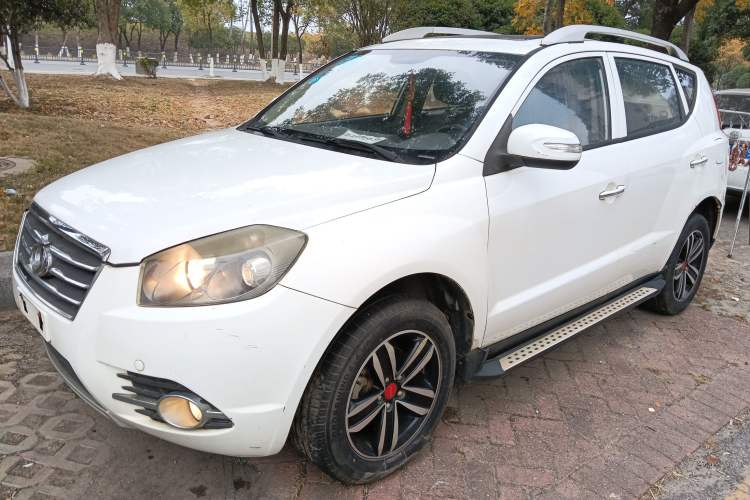 Used Geely Auto GX7 2015 Classic Edition 1.8L Manual Elite Model China V Standard Left Side
