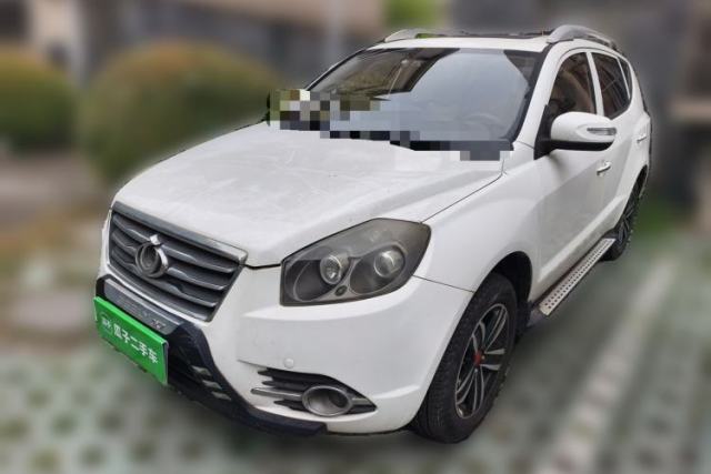 Used Geely Auto GX7 2015 Classic Edition 1.8L Manual Elite Model China V Standard
