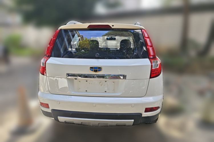 Used Geely Auto GX7 2015 Sports Edition 2.0L Automatic Luxury Upgrade Version China V Standard Rear