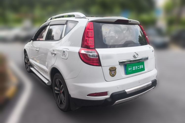 Used Geely Auto GX7 2015 Classic Edition 1.8L Manual Elite Model China V Standard Rear Left 45 Deg