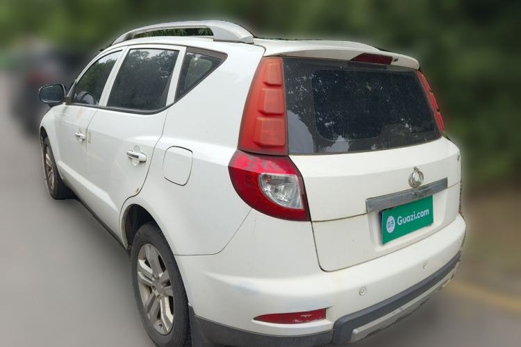Used Geely Auto GX7 2015 Classic Edition 1.8L Manual Elite Model China IV Rear Left 45 Deg