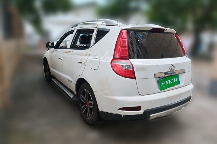 Used Geely Auto GX7 2015 Classic Edition 1.8L Manual Elite Model China V Standard Rear Left 45 Deg