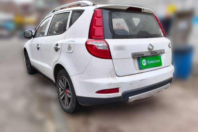 Used Geely Auto GX7 2015 Classic Edition 1.8L Manual Elite Model China IV Rear Left 45 Deg