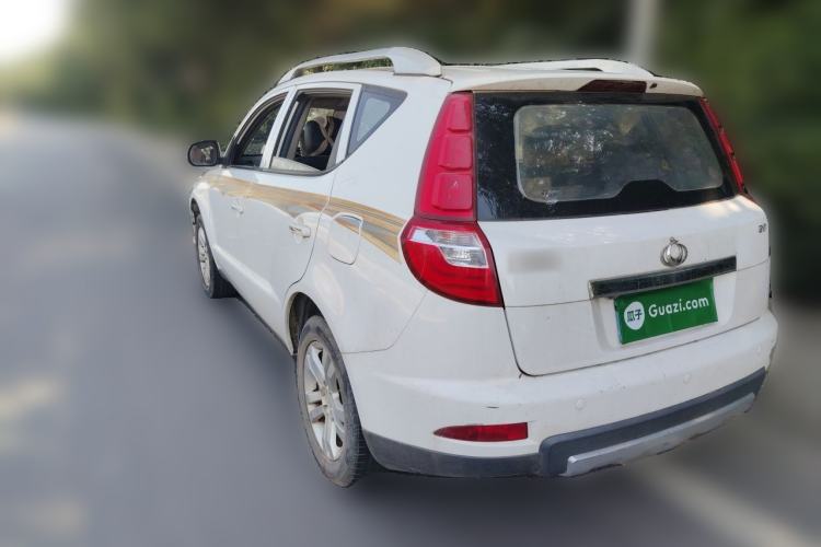Used Geely Auto GX7 2015 Classic Edition 1.8L Manual Elite Model China IV Rear Left 45 Deg