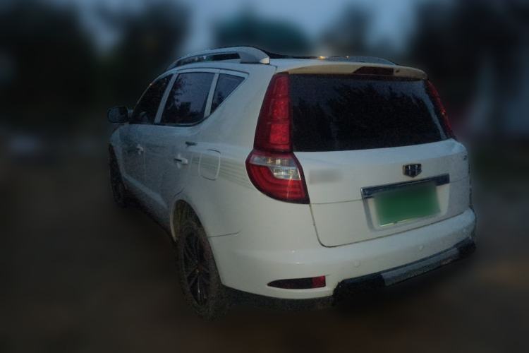 Used Geely Auto GX7 2015 Classic Edition 1.8L Manual Elite Model China V Standard Rear Left 45 Deg