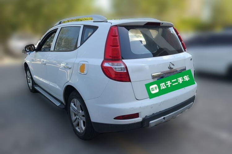 Used Geely Auto GX7 2015 Classic Edition 1.8L Manual Elite Model China IV Rear Left 45 Deg