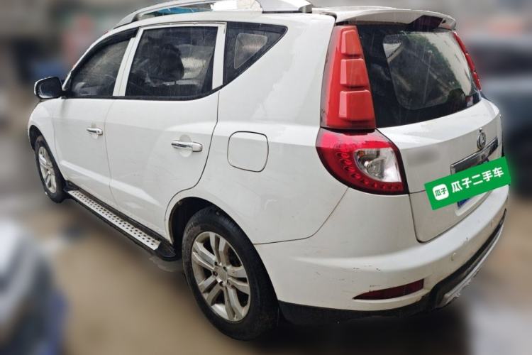 Used Geely Auto GX7 2015 Classic Edition 1.8L Manual Elite Model China IV Rear Left 45 Deg